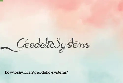 Geodelic Systems