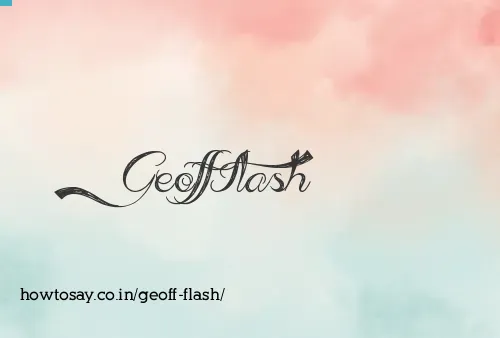 Geoff Flash