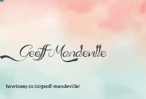 Geoff Mandeville