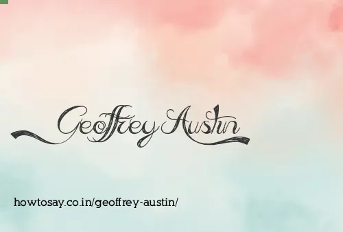Geoffrey Austin