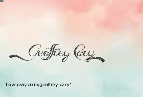 Geoffrey Cary