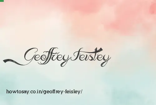 Geoffrey Feisley