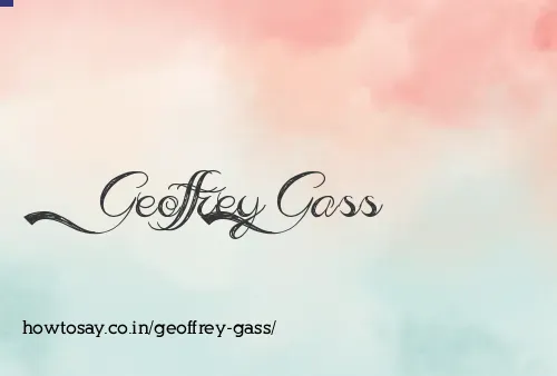 Geoffrey Gass