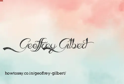 Geoffrey Gilbert