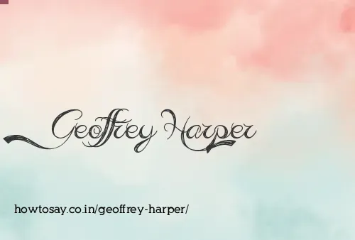 Geoffrey Harper