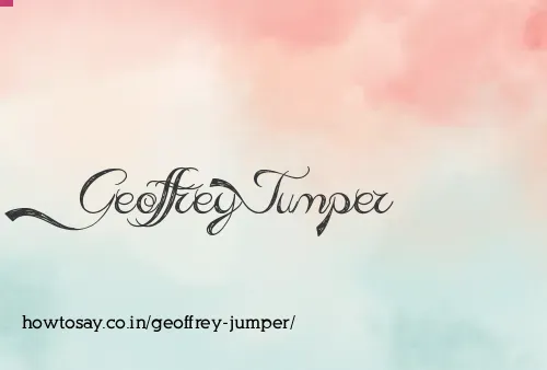 Geoffrey Jumper