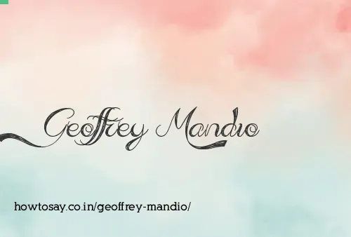 Geoffrey Mandio