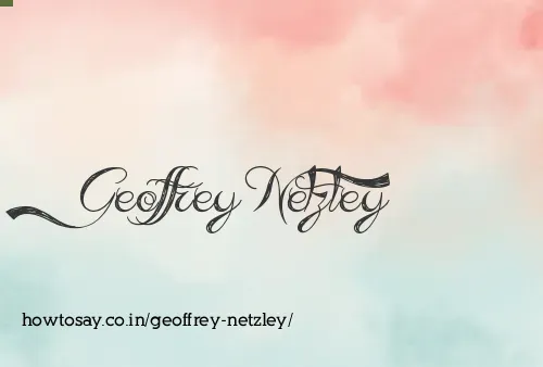 Geoffrey Netzley