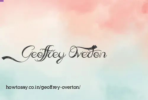 Geoffrey Overton