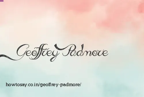 Geoffrey Padmore