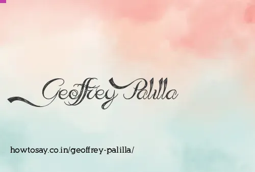 Geoffrey Palilla