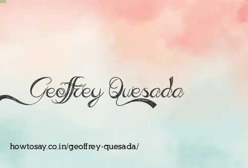 Geoffrey Quesada