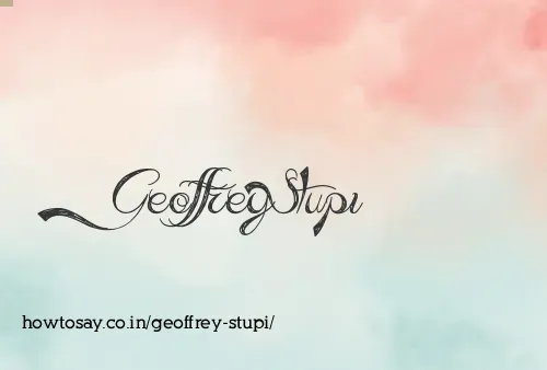 Geoffrey Stupi