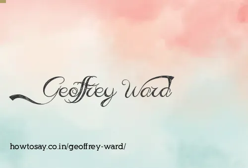 Geoffrey Ward
