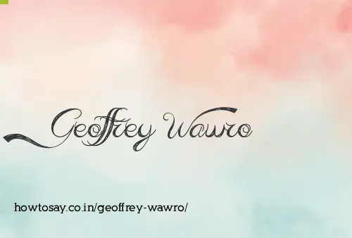 Geoffrey Wawro