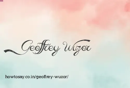 Geoffrey Wuzor