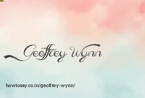 Geoffrey Wynn