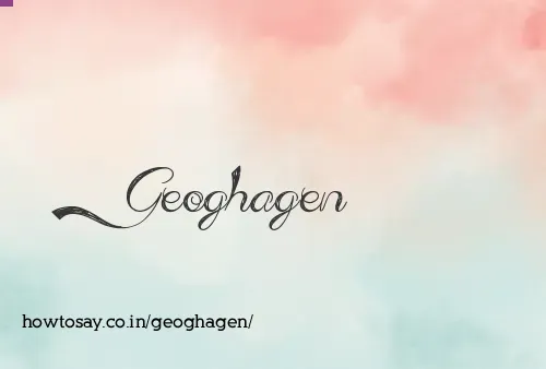 Geoghagen