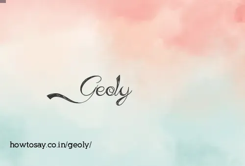 Geoly