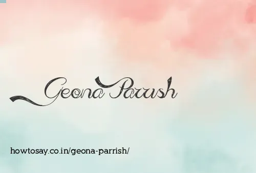 Geona Parrish