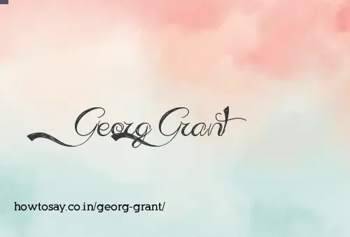 Georg Grant