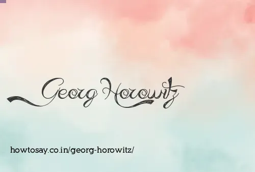 Georg Horowitz