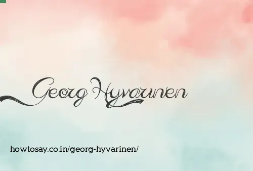 Georg Hyvarinen