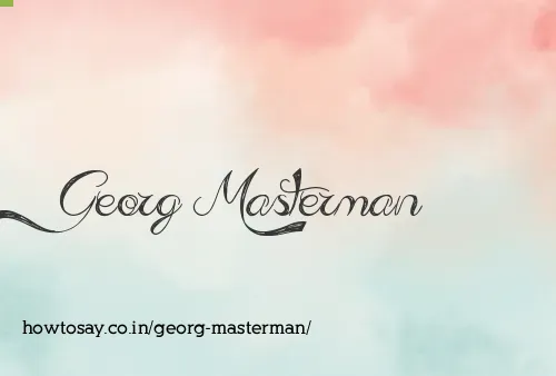 Georg Masterman
