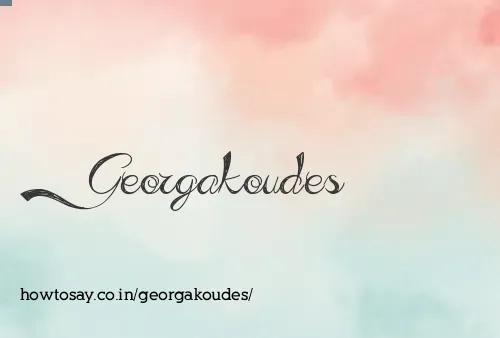 Georgakoudes
