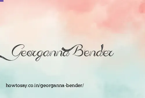 Georganna Bender