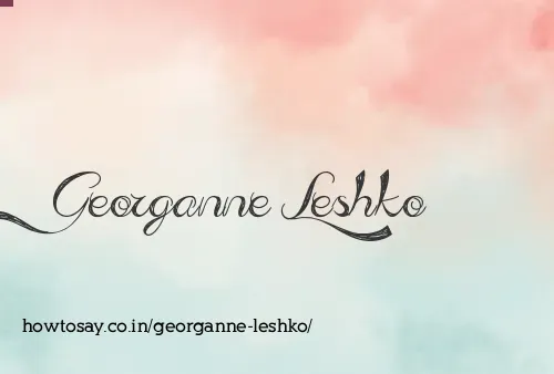 Georganne Leshko