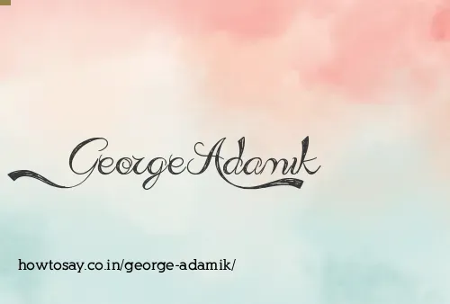 George Adamik