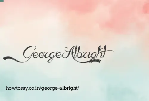 George Albright