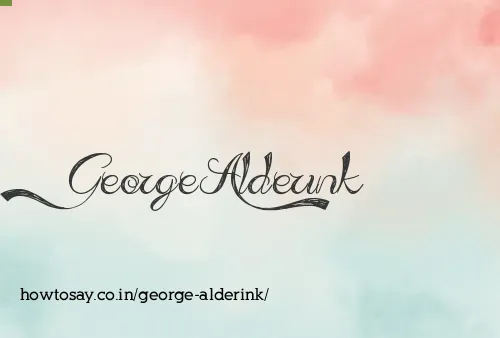 George Alderink