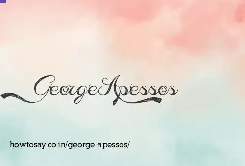 George Apessos