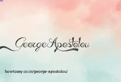 George Apostolou