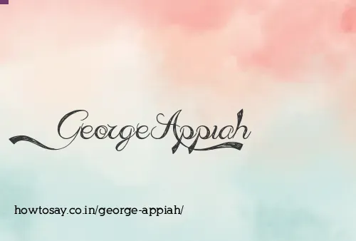 George Appiah