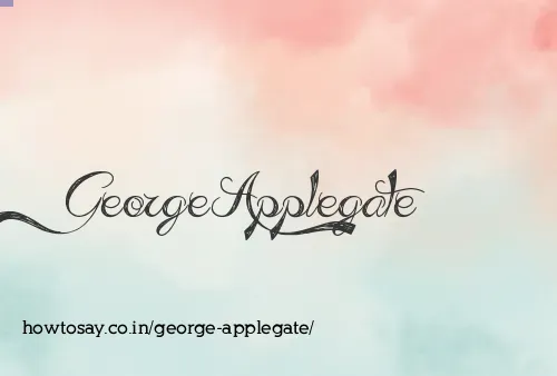 George Applegate