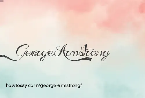 George Armstrong