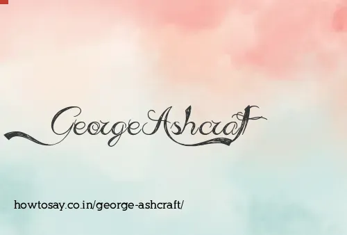 George Ashcraft