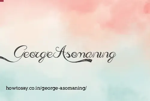 George Asomaning