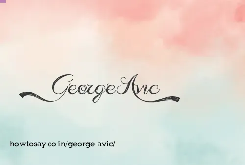 George Avic