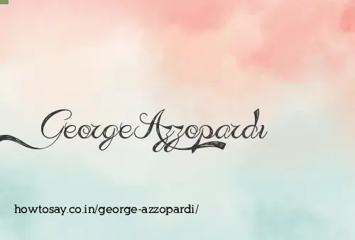 George Azzopardi