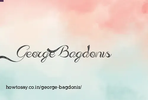 George Bagdonis