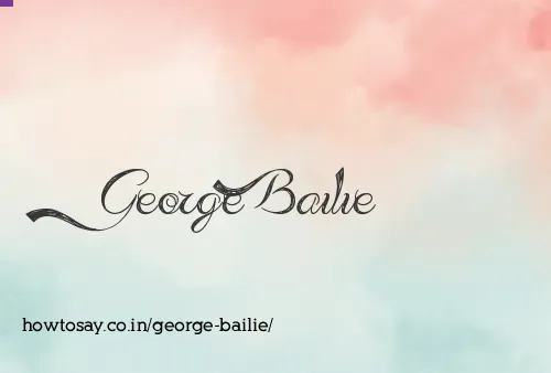 George Bailie