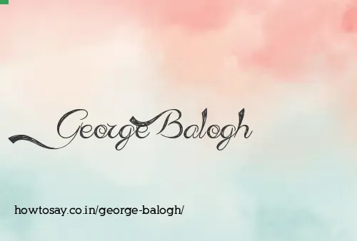 George Balogh