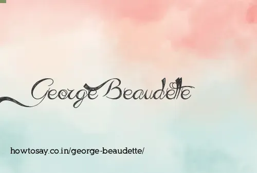 George Beaudette