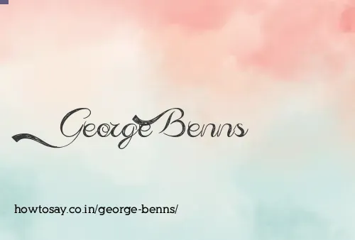 George Benns