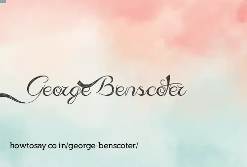 George Benscoter