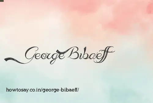 George Bibaeff